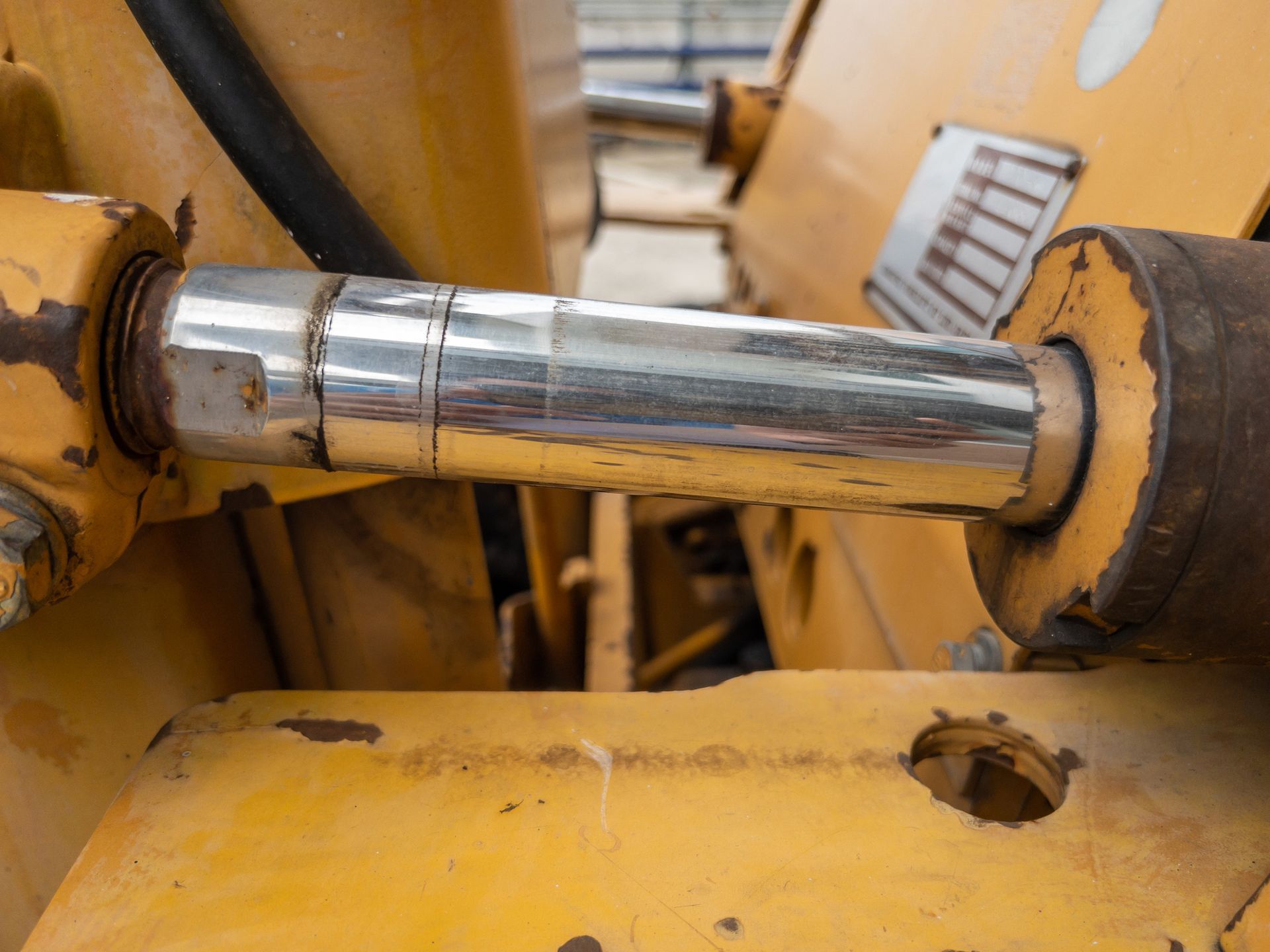 Oil-stained hydraulic cylinder on bulldozer | Hydraulic Cylinder System Repair | Ozark, AR Oil-stained hydraulic cylinder on bulldozer | Hydraulic Cylinder System Repair | Ozark, AR