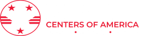 Dental Centers of America Logo - White