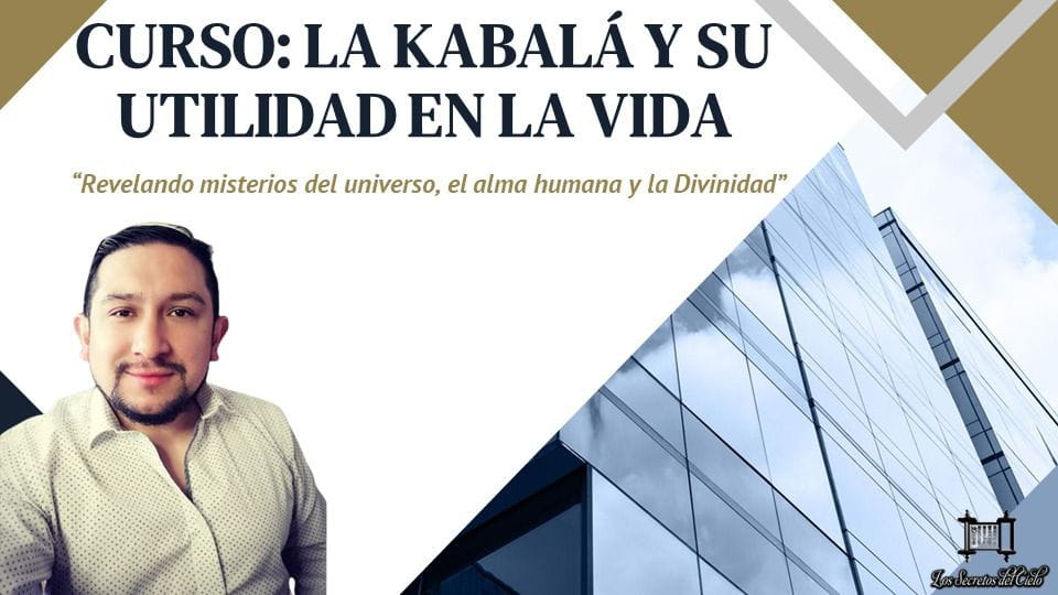 Hombre en promoción de curso, texto: