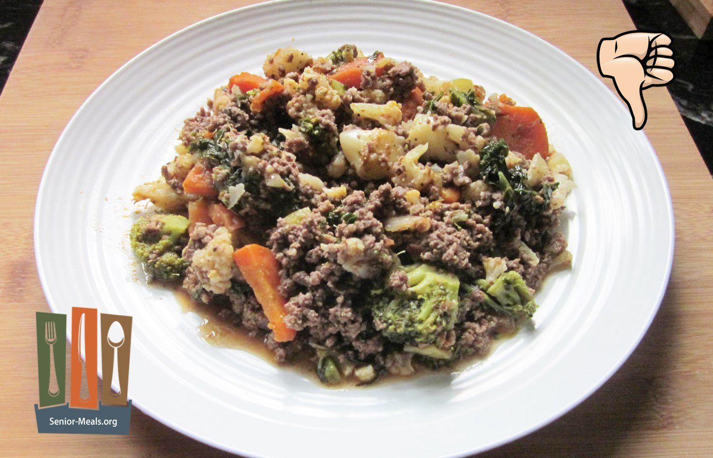 Ground Beef and Southwest Vegetables
