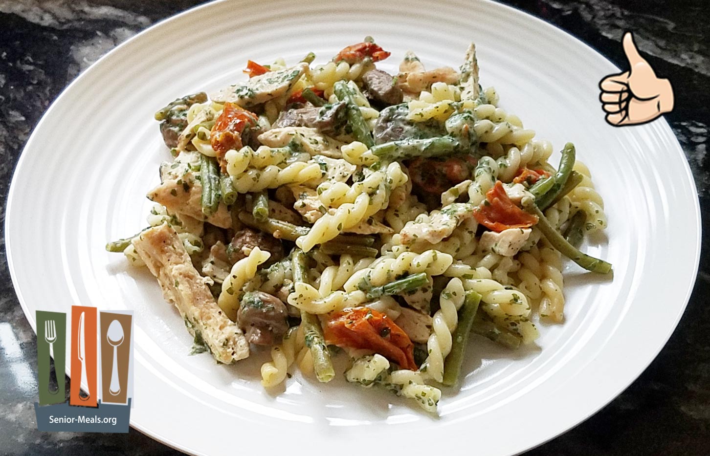 Chicken and Goat Cheese Pasta