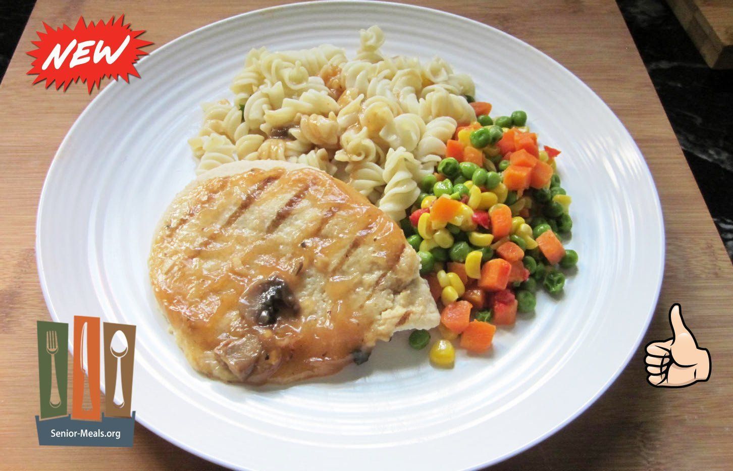 Chicken Marsala - Very Large Portion Size