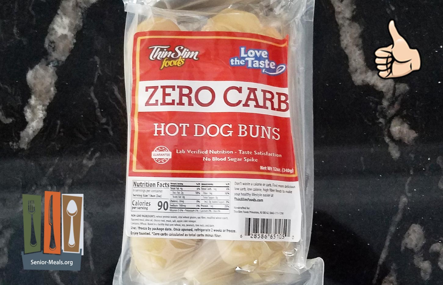 Zero Carb Hot Dog Buns
