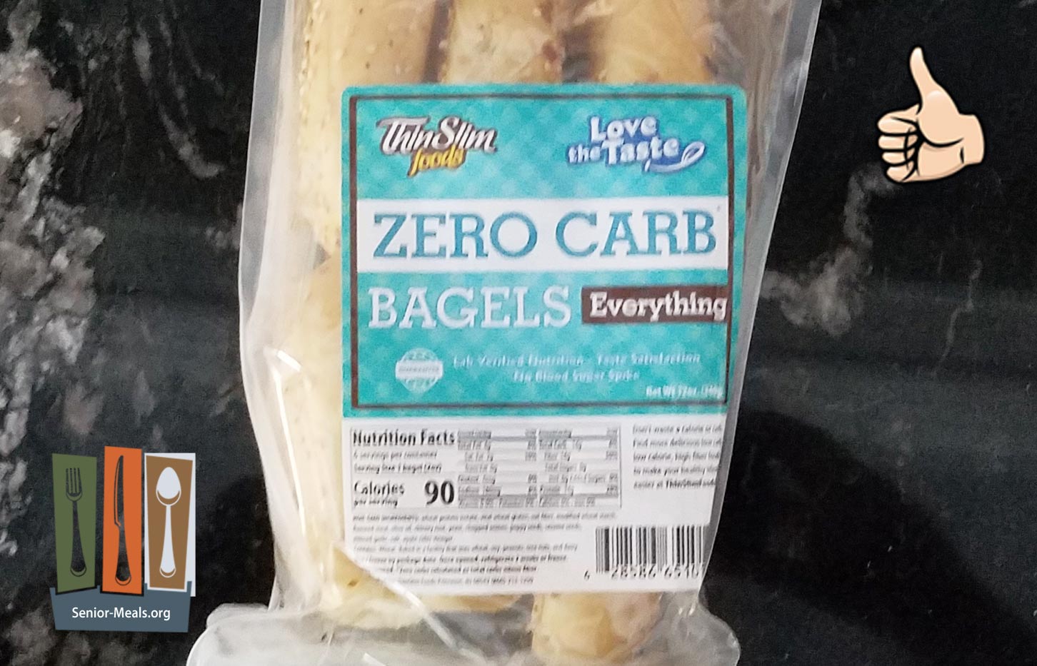 Zero Carb Everything Bagels