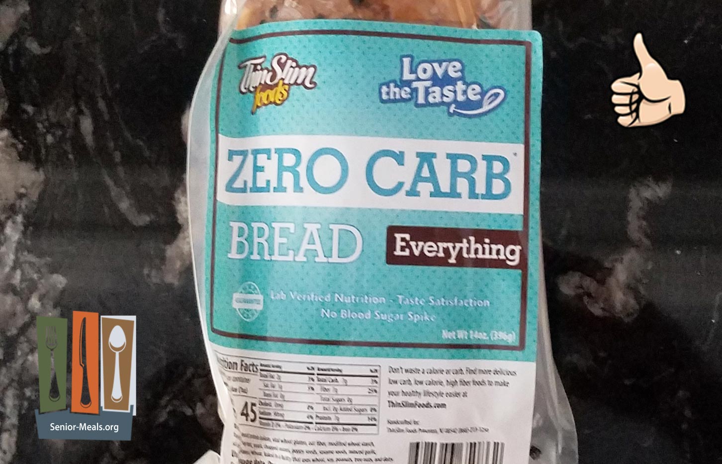 Zero Carb Everything Bread