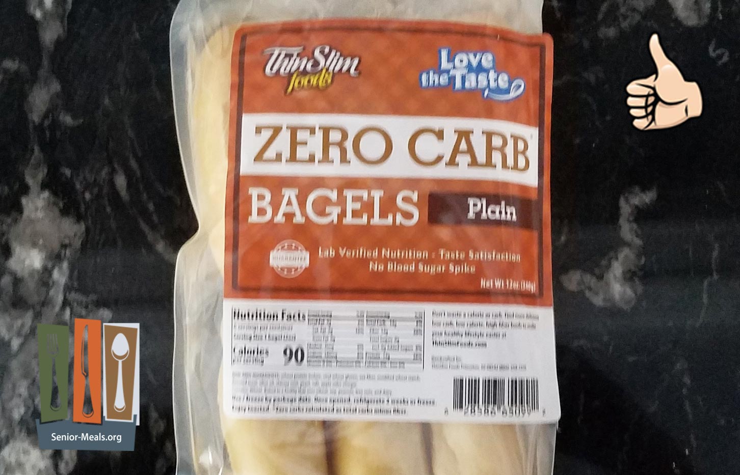 Zero Carb Plain Bagels