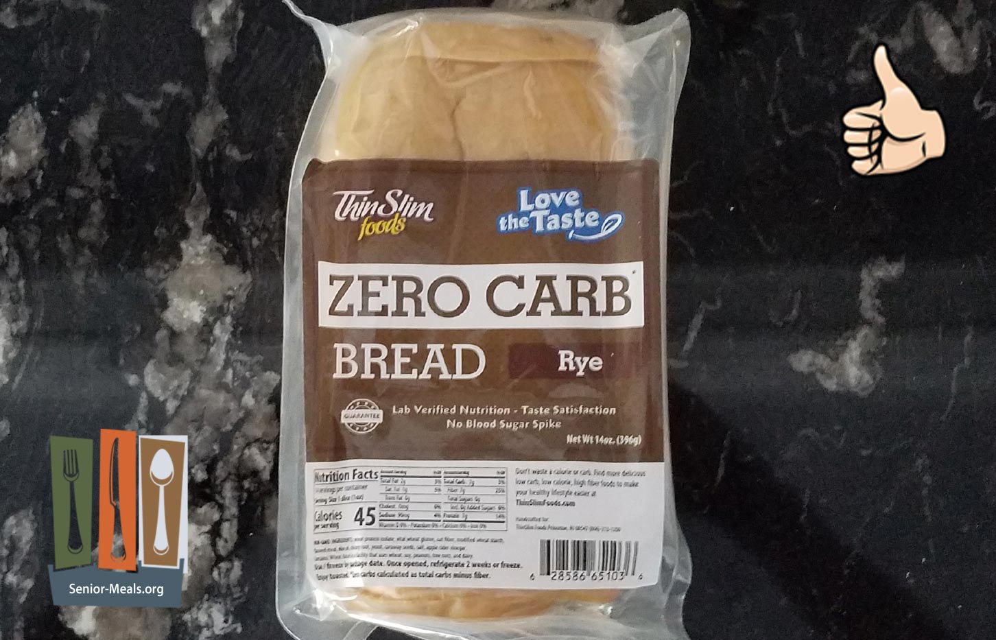 Zero Carb Rye Bread