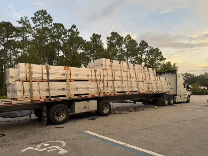 Baseboards in transport