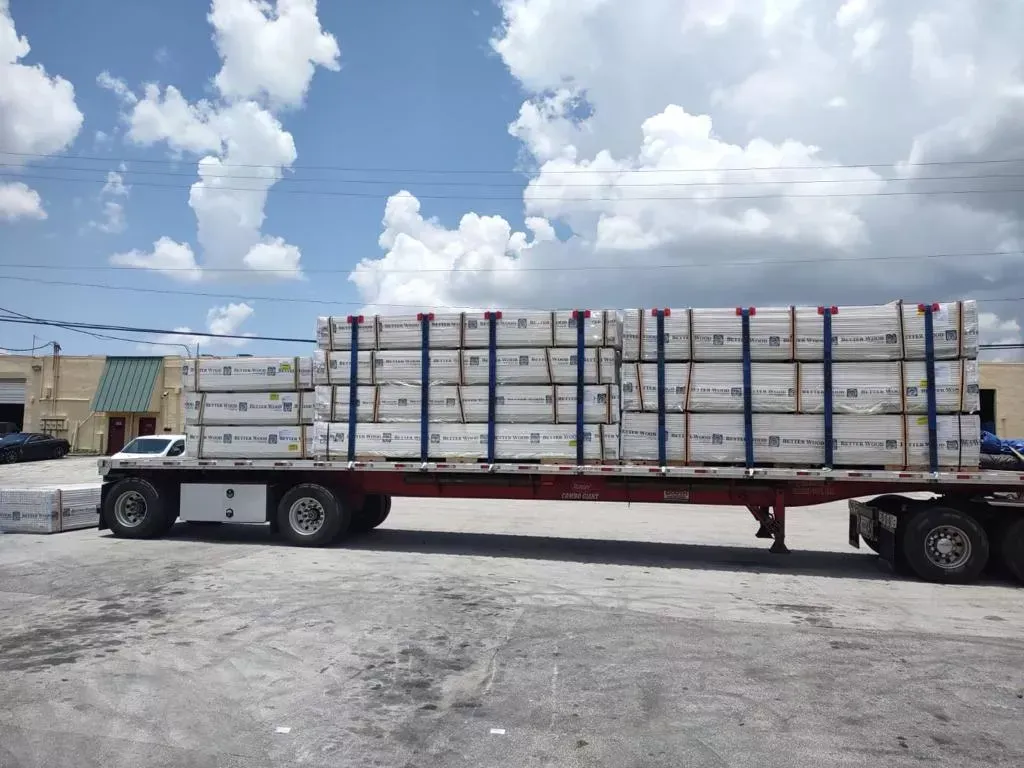 Baseboards in transport