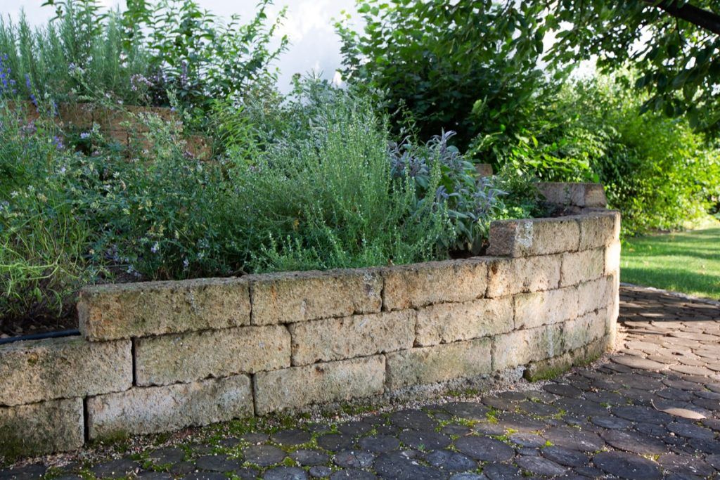 Gartenmauer