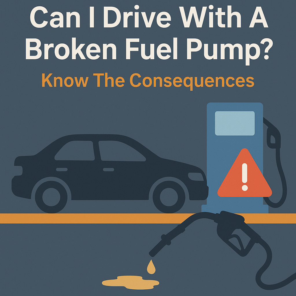 Can I Drive With A Broken Fuel Pump