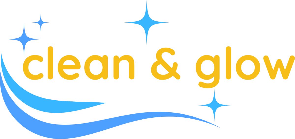 Clean and glow-logo