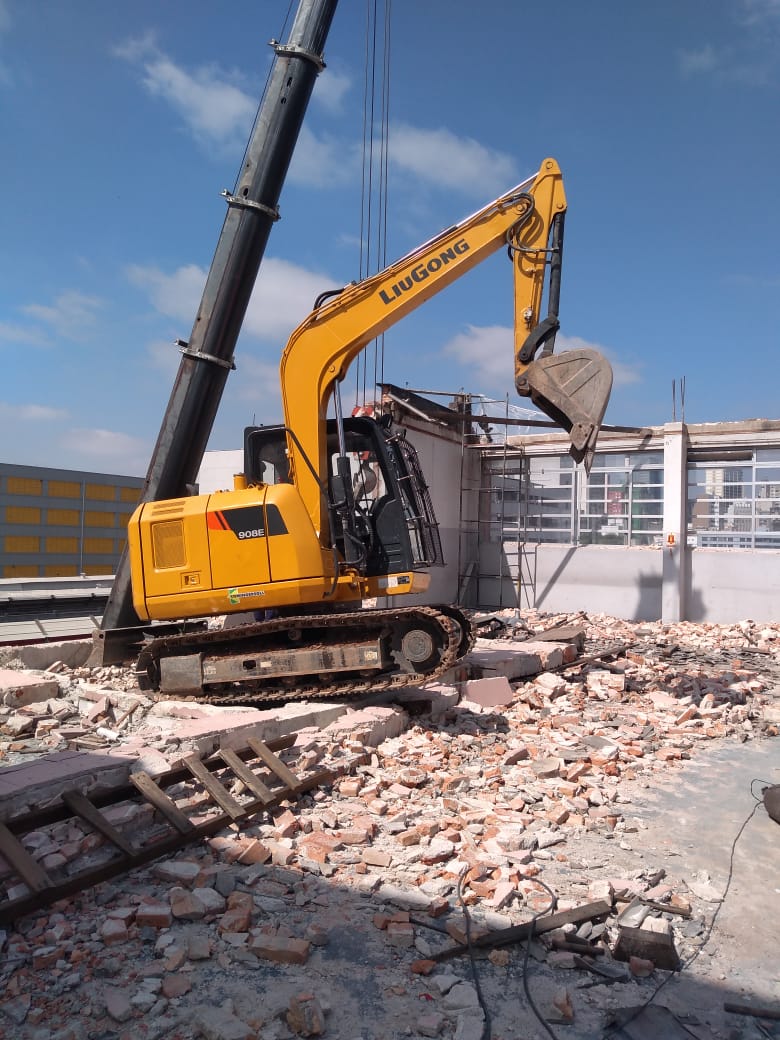 Serviço de Demolição Industrial - Demolidora Dias