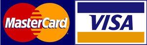 Visa Mastercard logos