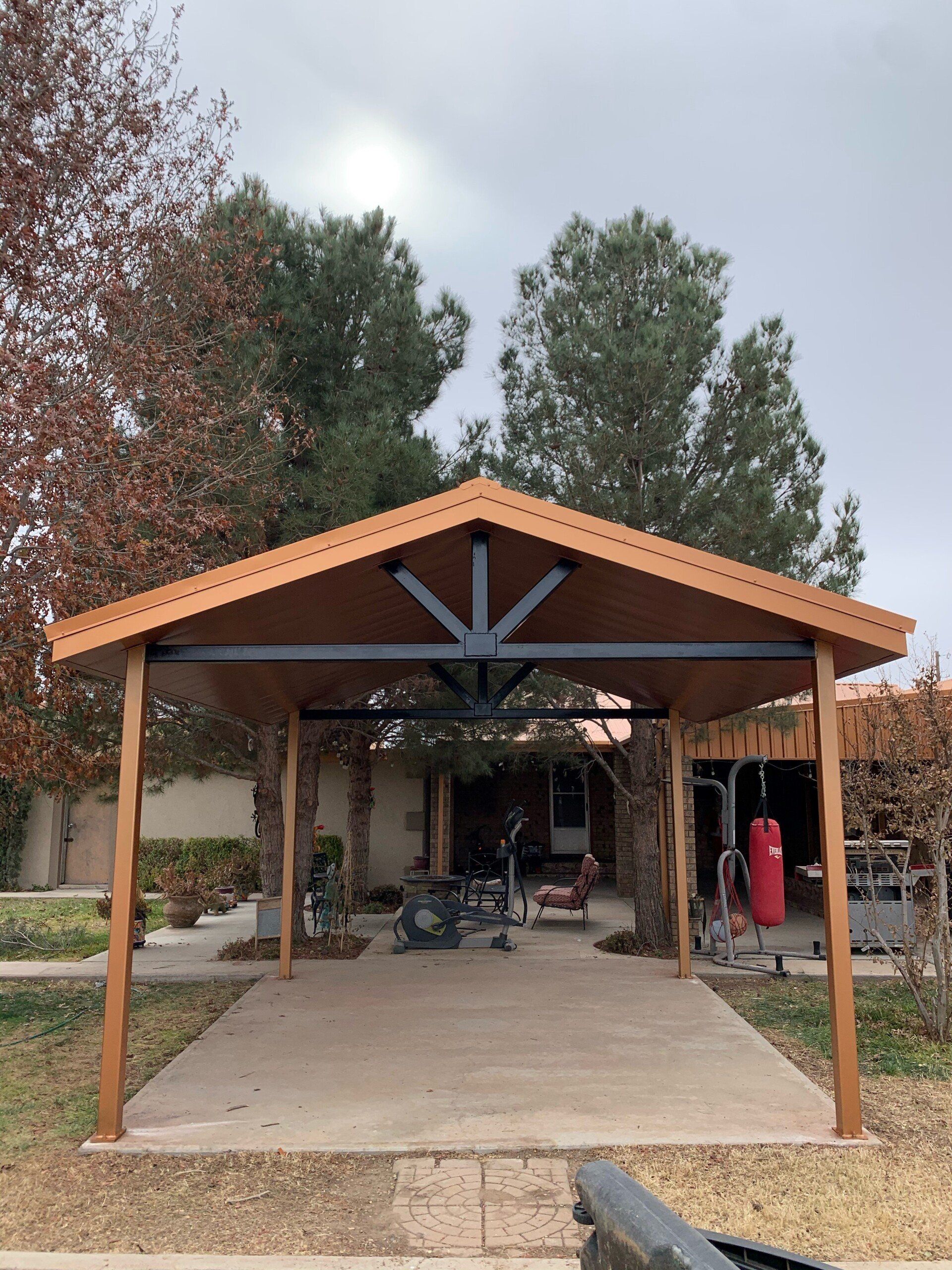 custom metal building installation 4