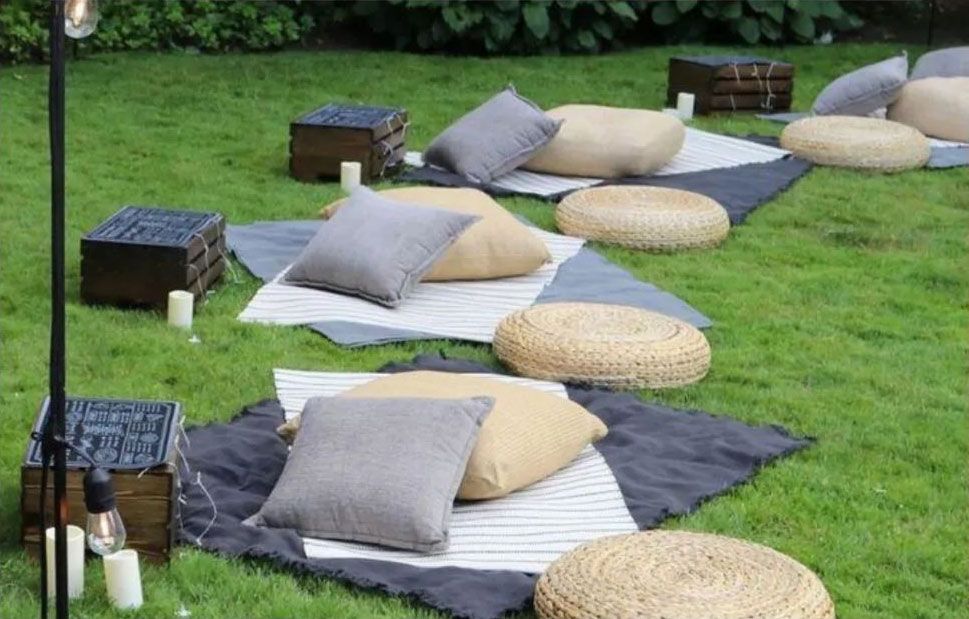 cuscini per giardino