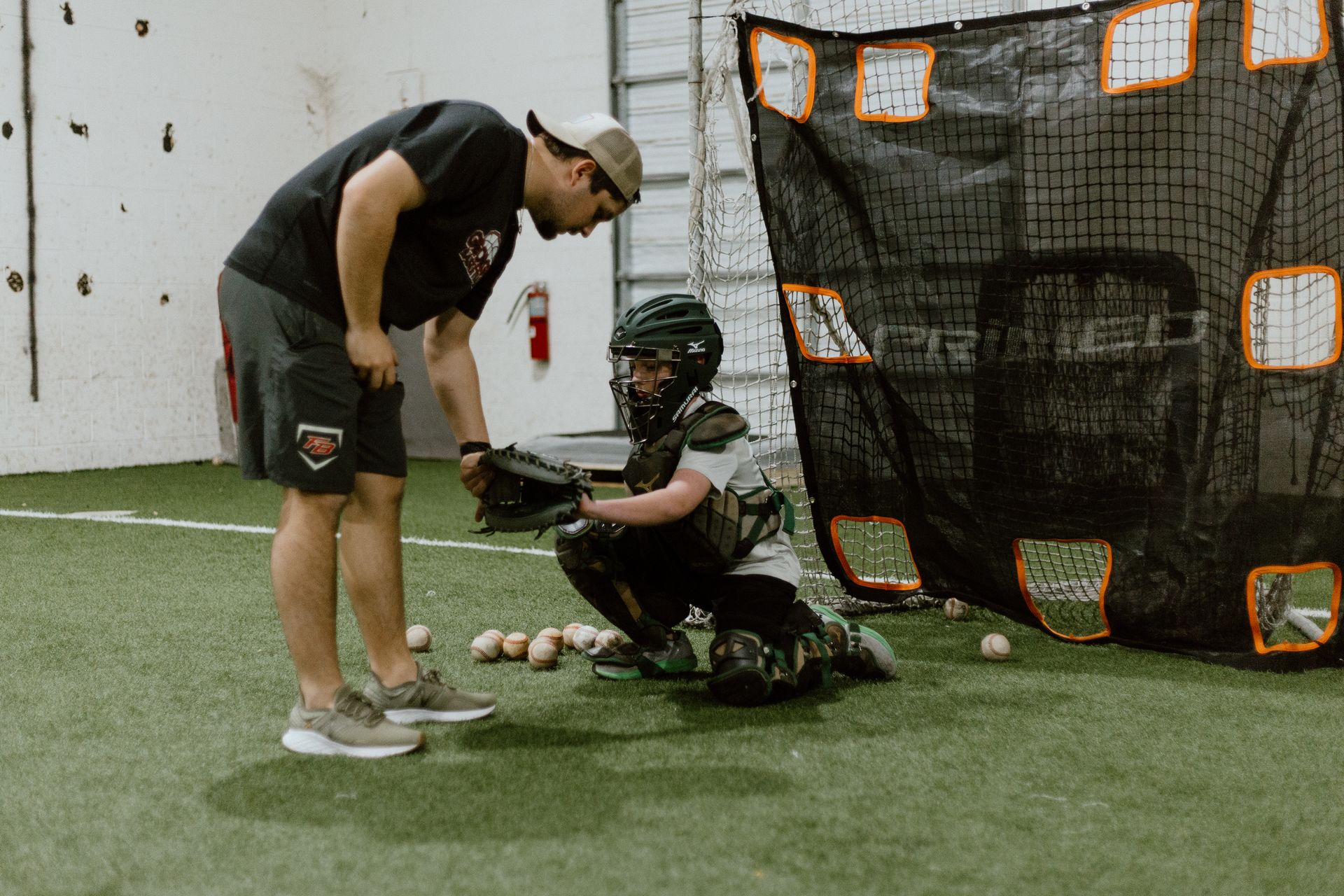 Coach and his player - Sugar Hill, GA - BE Sports