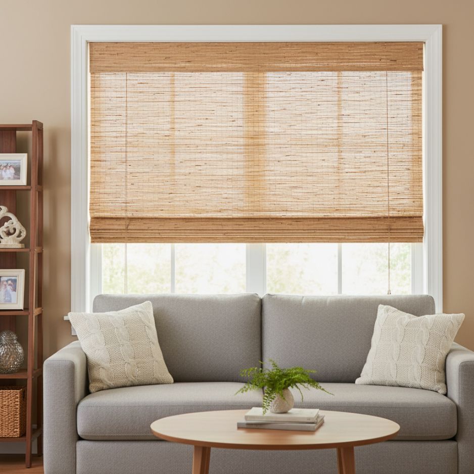 Window Treatments That Complement Natural Wood, Stone, and Earth Tones