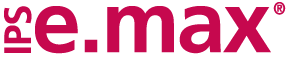 A pink remax logo on a white background