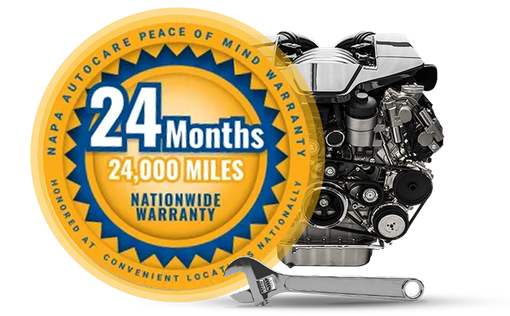 NAPA Warranty Logo | Farm Car Care
