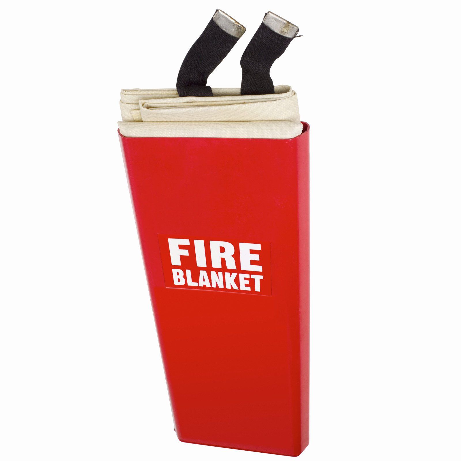 A Fire blanket for putting out fires.