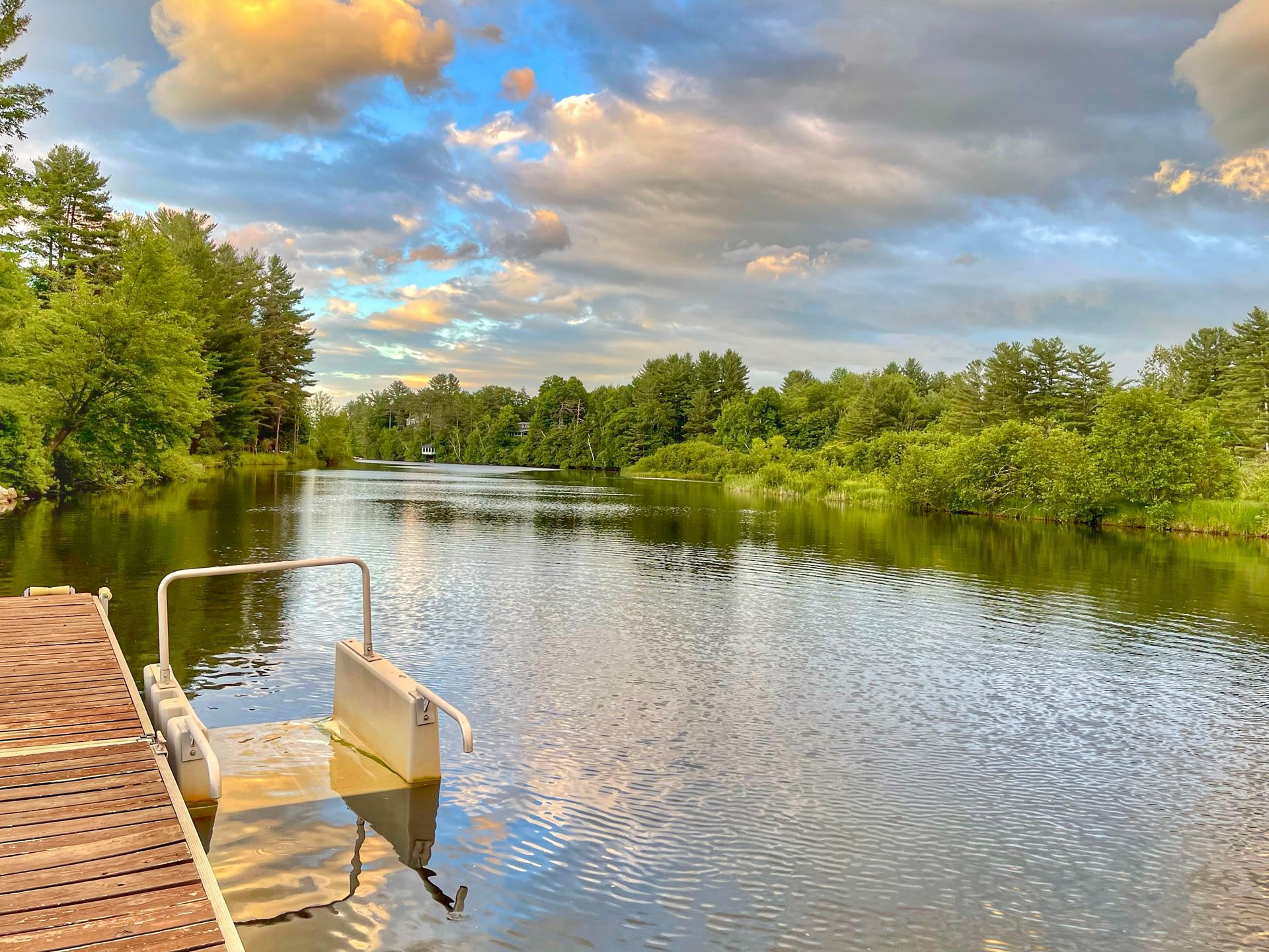 Paddle boat launch at Lake Everest, Wilmington, NY