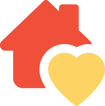 House icon representing home-based ABA services
