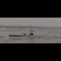 Submarine handmade wooden warship model. Features: deck gun, flak gun, periscope, captain figure