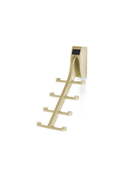 Matte Gold Color Option For Tie Hook Organizer
