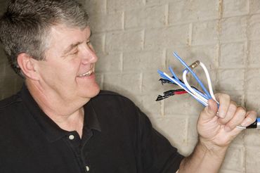 A happy electrician