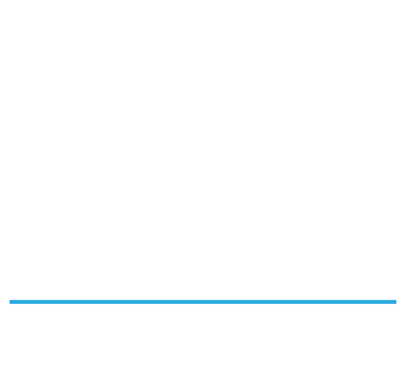 Horizontal blue line across a white background.