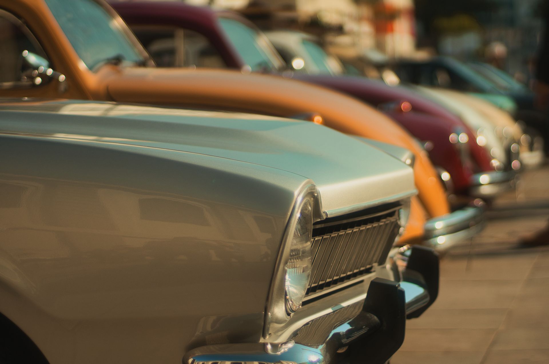 Vintage car exhibition. Vintage car exhibition.