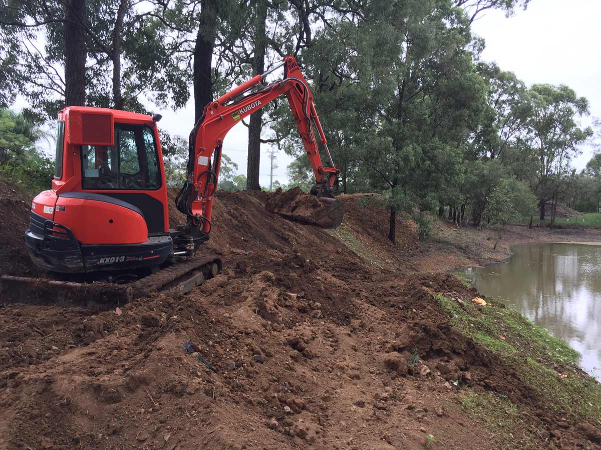 Moving of Soil — Penrith, NSW — Colonial Earthmoving