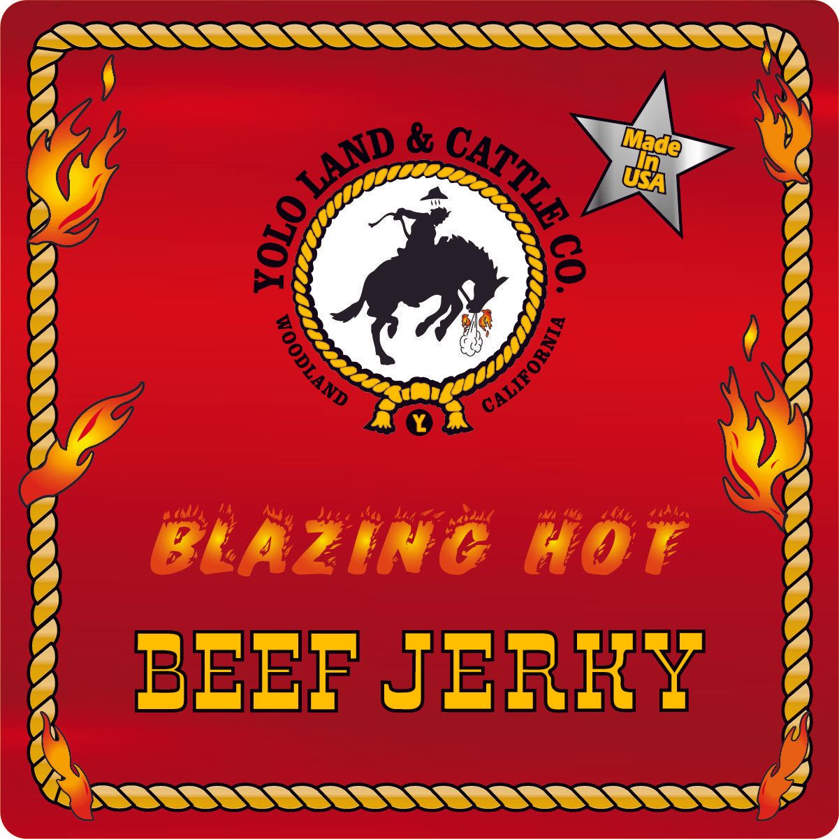 Blazing Hot Beef Jerky