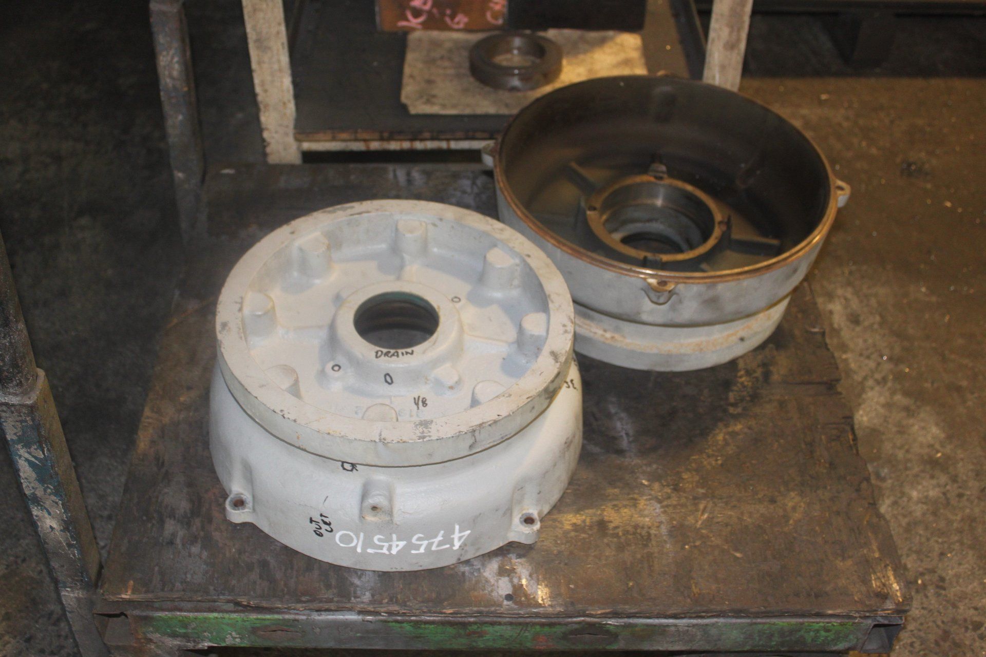 View of industrial machine part