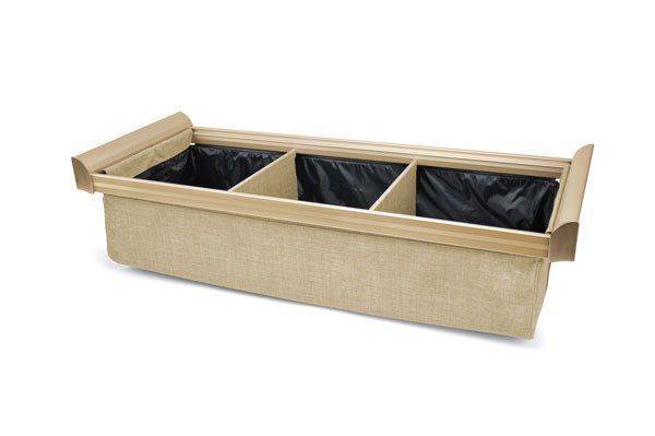 Matte Gold Color Option For Deep Drawer Organizer