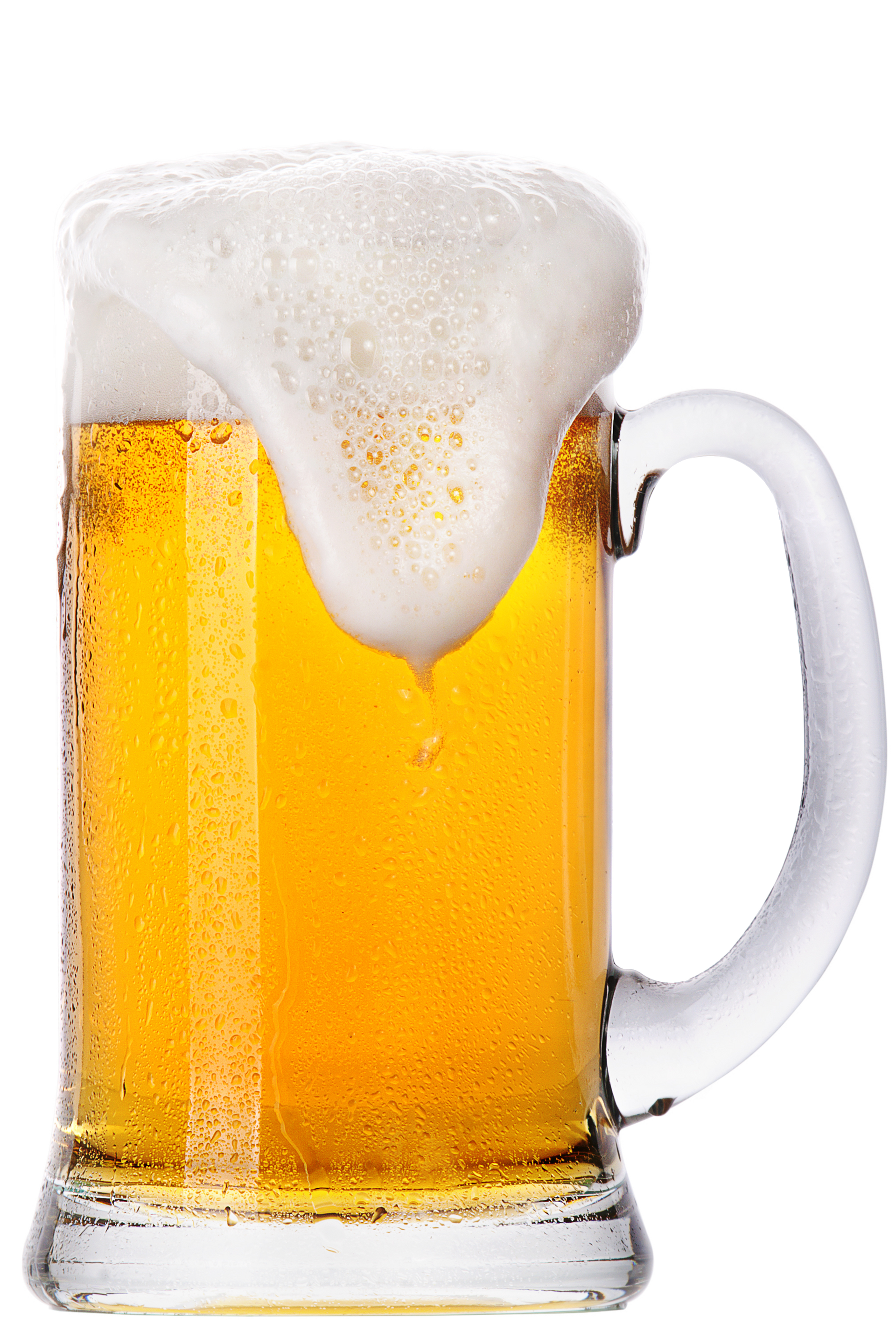 Glass mug of beer