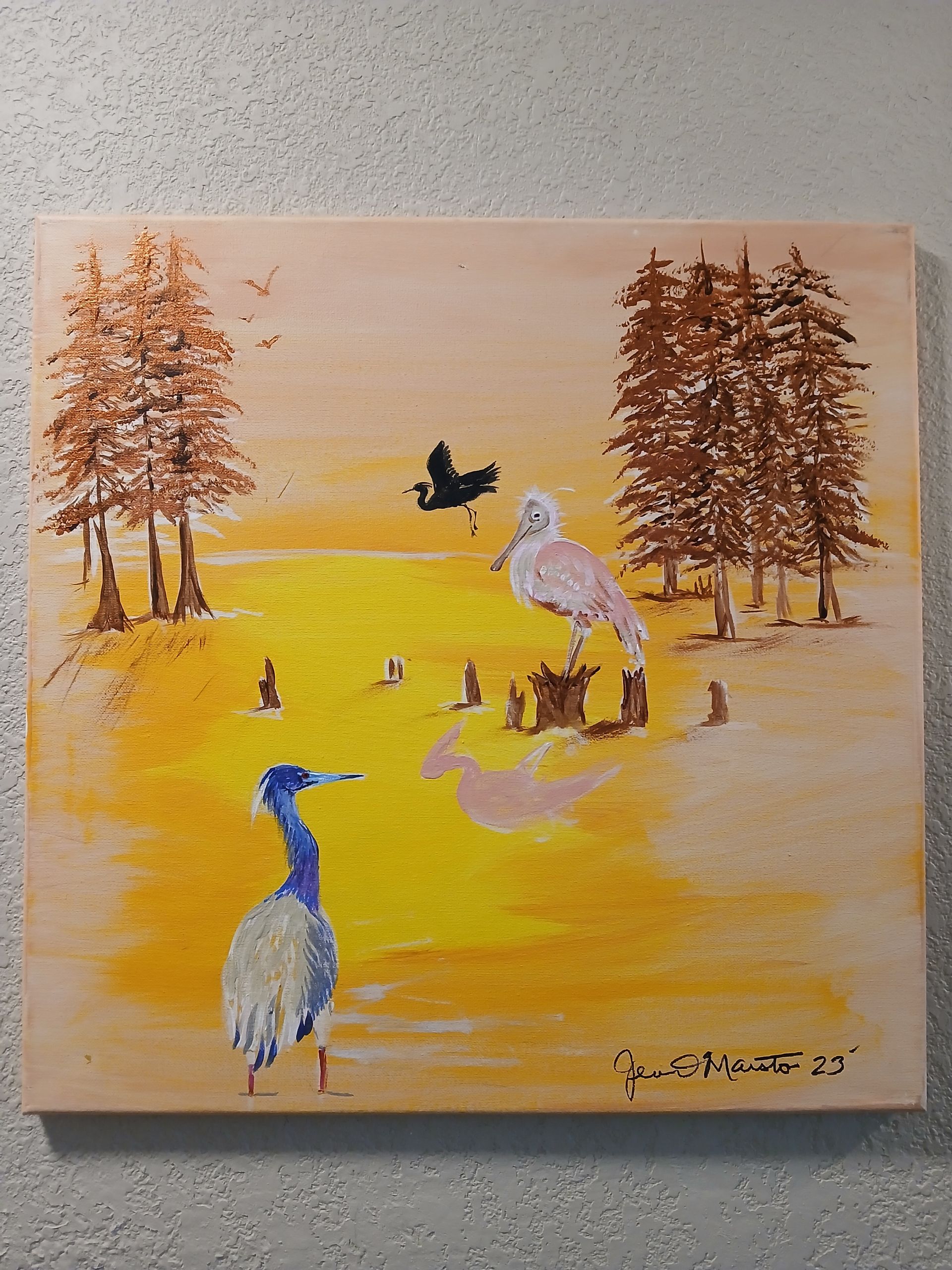 Paint palette with various colors: red, blue, green, yellow, orange, and black, smudged on a white tray.