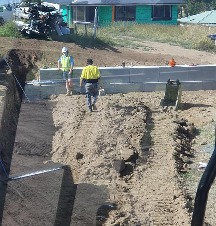 Foundation Construction — Toowoomba, QLD — Col Finlay Earthmoving and Landscaping