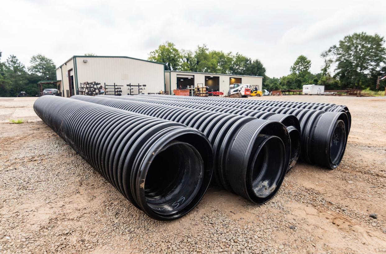 Corrugated Pipe — Longview, TX — Wyatt's Trailer Sales
