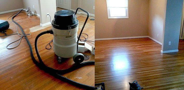 Hardwood Floor Sanding — Hardwood Floor Sanding Before and After in Newark, DE