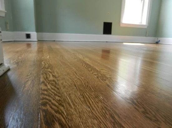 Floor Remodeling — Glossy Hardwood Floor in Newark, DE
