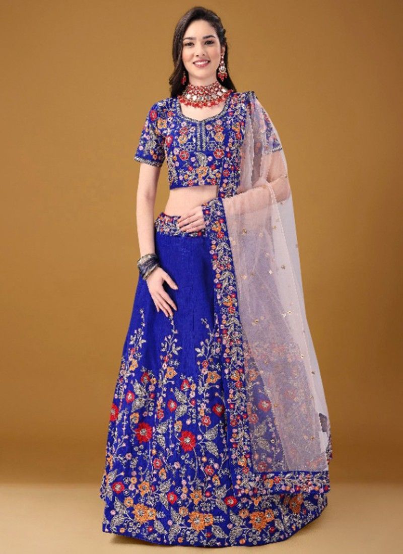 Sequence embroidery wedding wear in L - $112