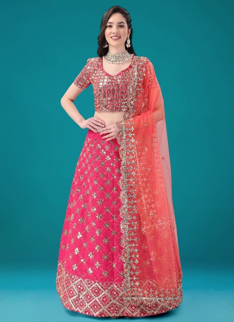 Sequence embroidery wedding wear in S and L - $105