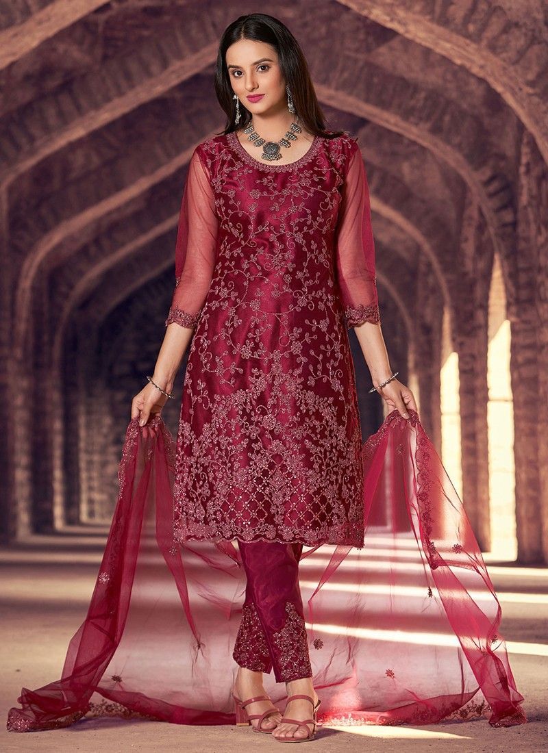 Wedding Wear Designer salwar - size M, XL, XXL - $68