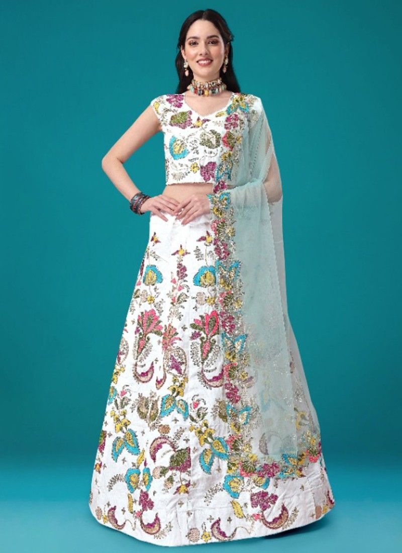 Sequence embroidery wedding wear in S and L - $105
