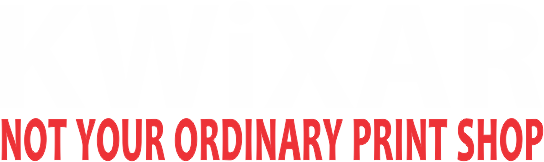 Kwixar, Inc. logo - Kwixar Not Your Ordinary Print Shop