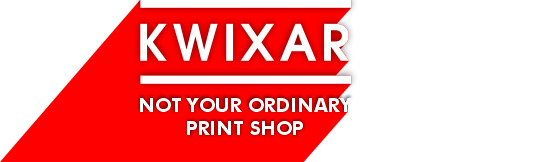 Kwixar, Inc. logo - Kwixar Not Your Ordinary Print Shop