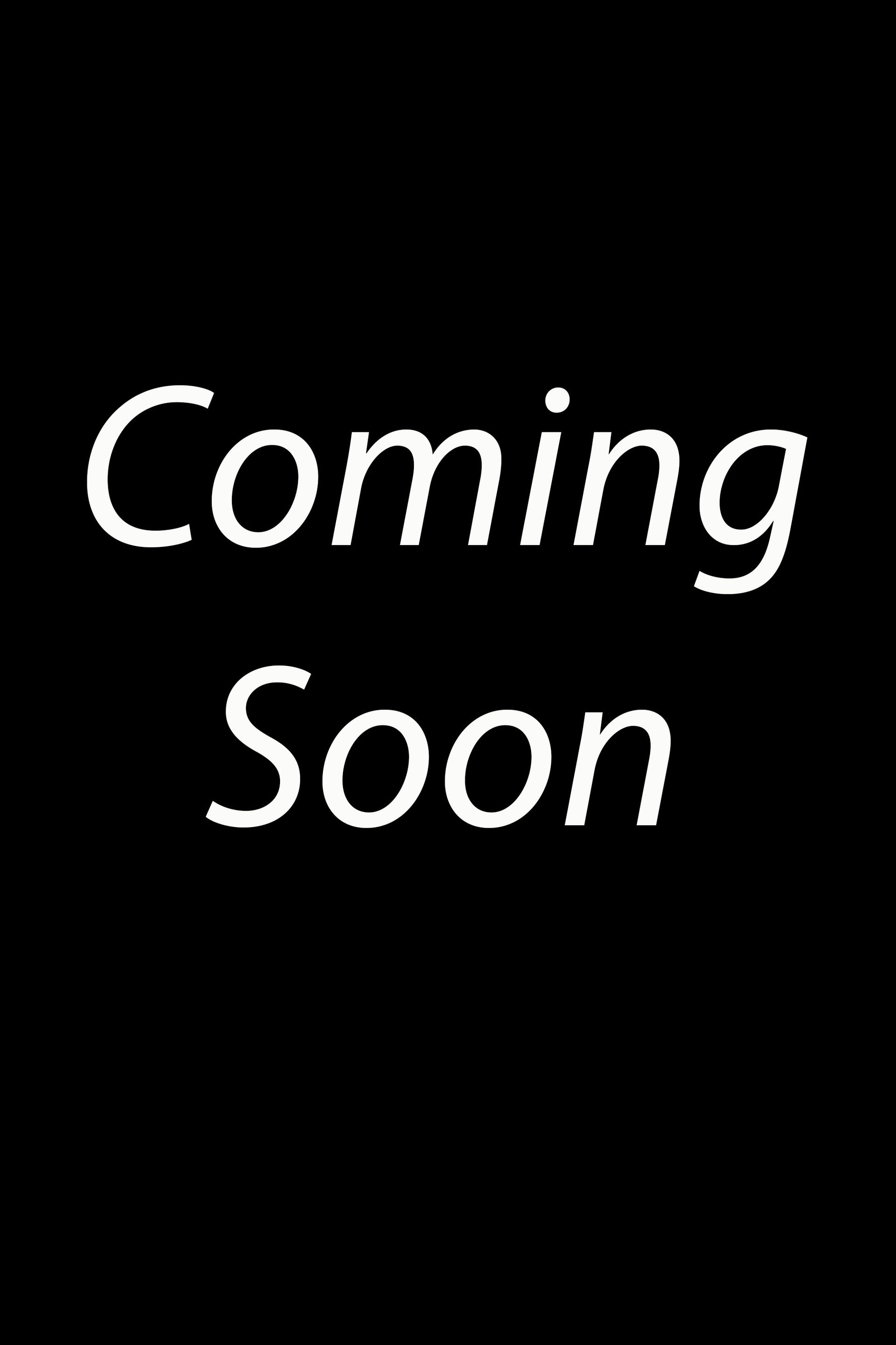 A black background with white text that says `` coming soon ''.