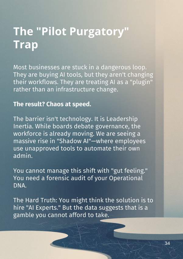 Text on a blue-grey background: 